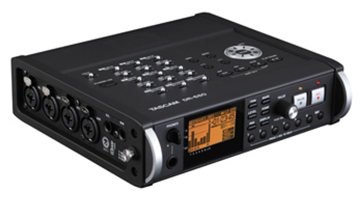 Tascam Announces DR-680 8-Track Portable Recorder
