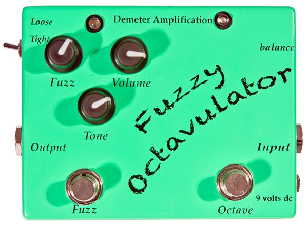 Demeter Amplification Fuzzy Octavulator Pedal Review