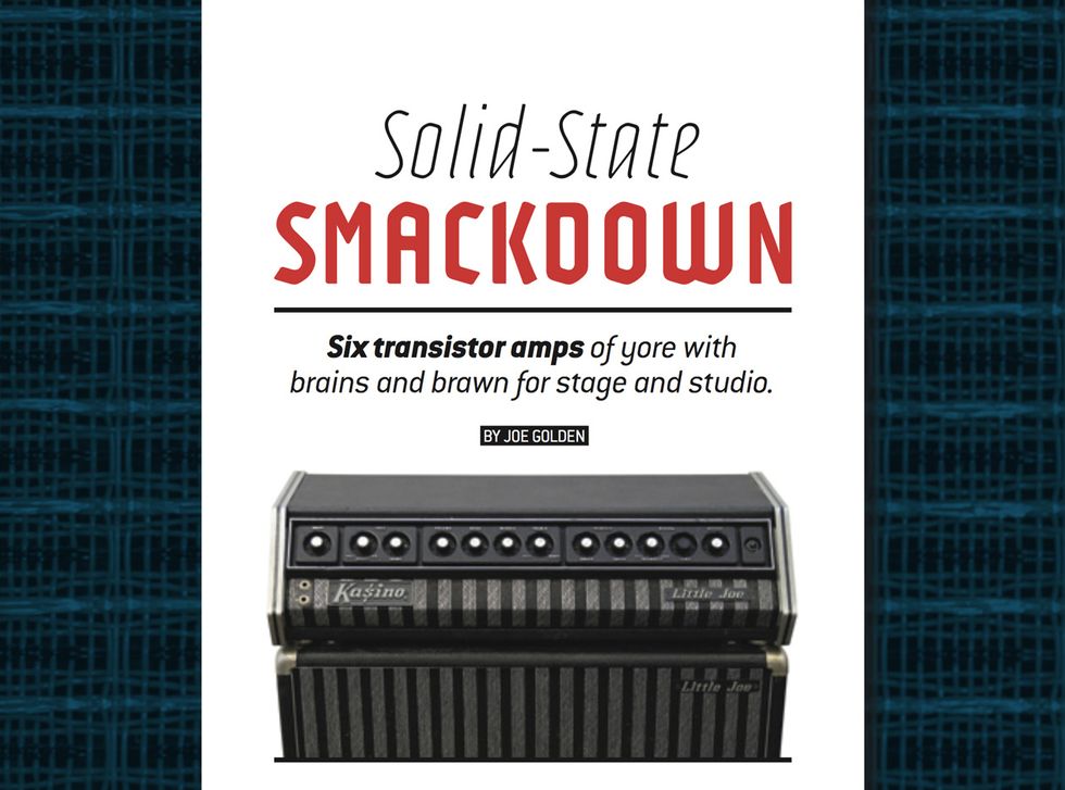 Solid-State Smackdown: Six Vintage Transistor Amps