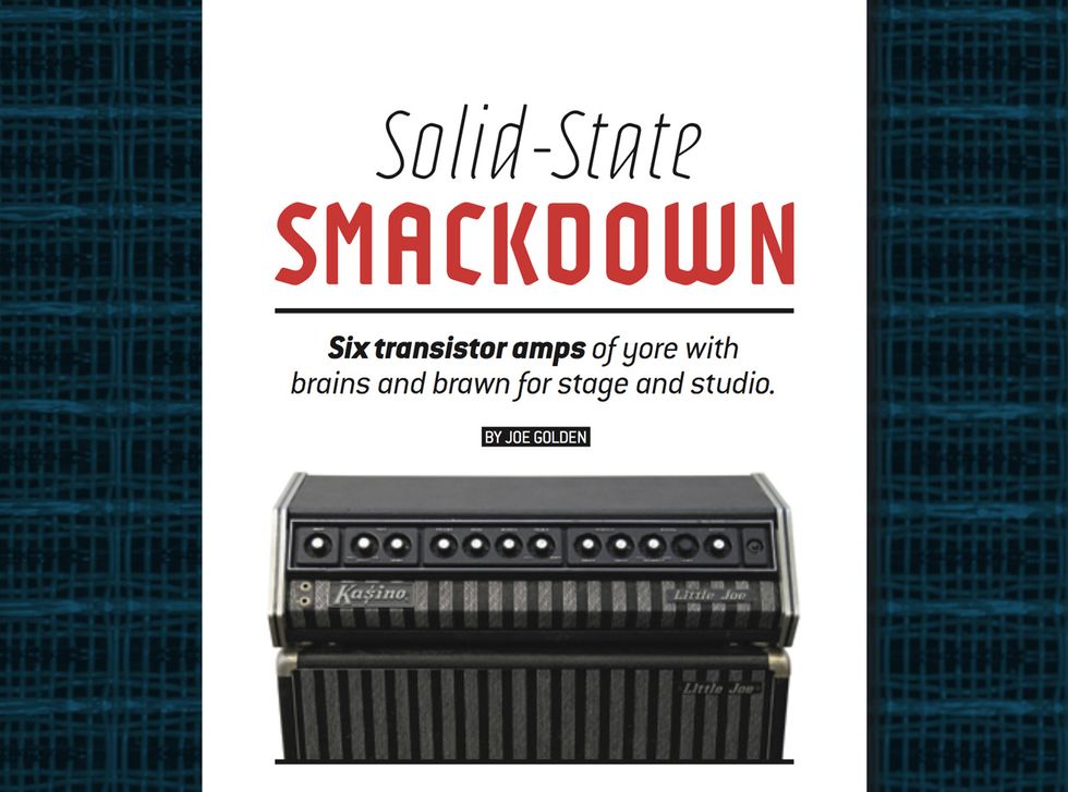 Solid-State Smackdown: Six Vintage Transistor Amps