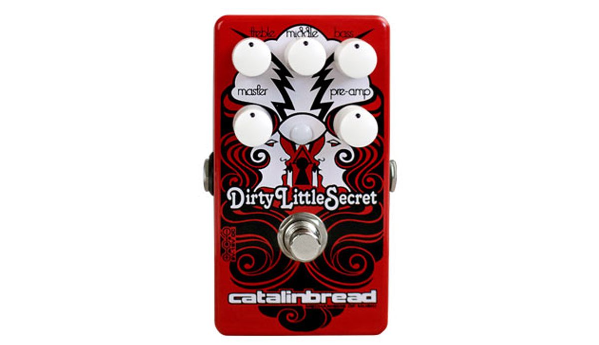 Catalinbread Effects Releases Limited-Edition Dirty Little Secret Red Mod