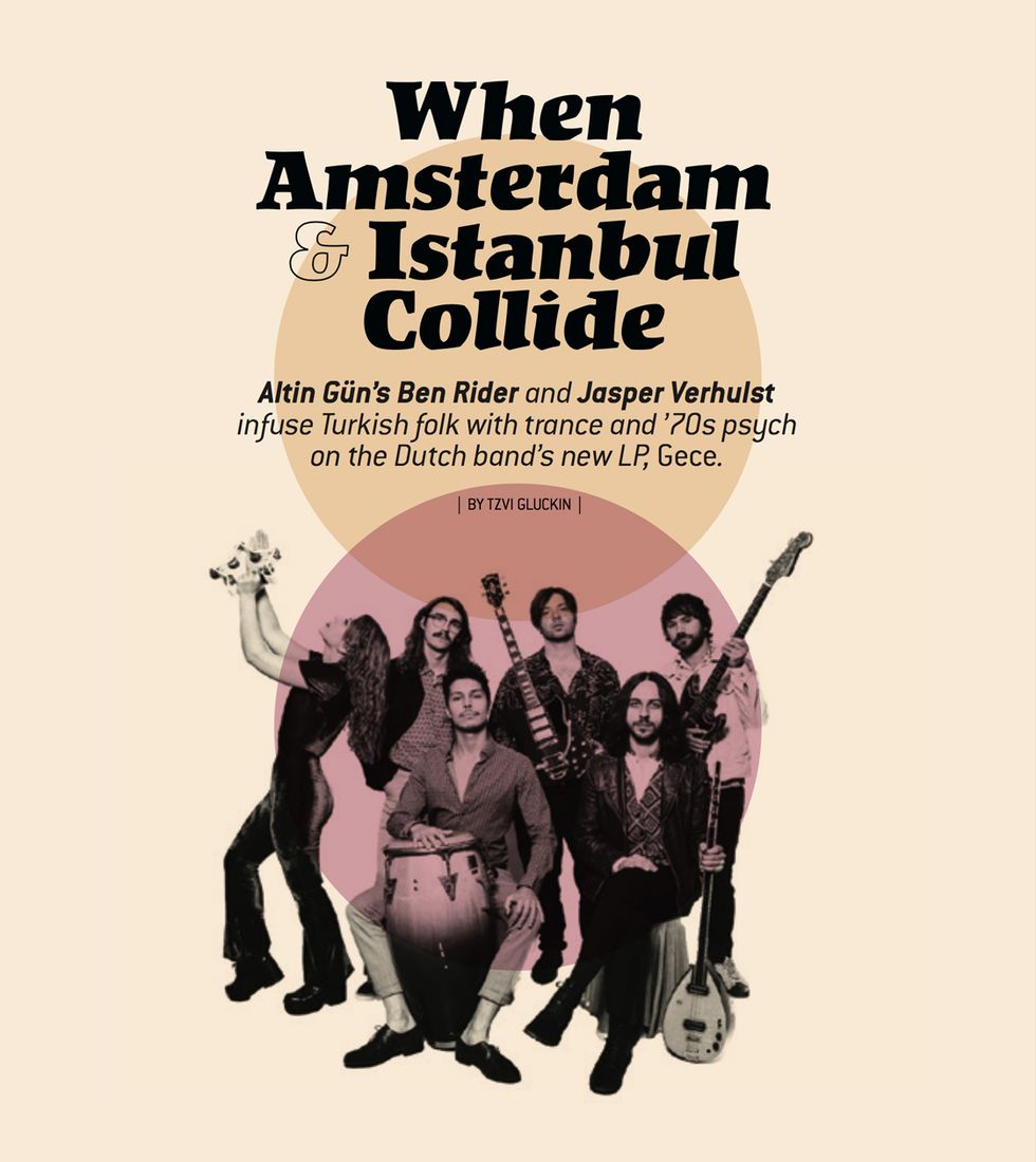 When Amsterdam and Istanbul Collide: Altin Gün’s Ben Rider and Jasper Verhulst
