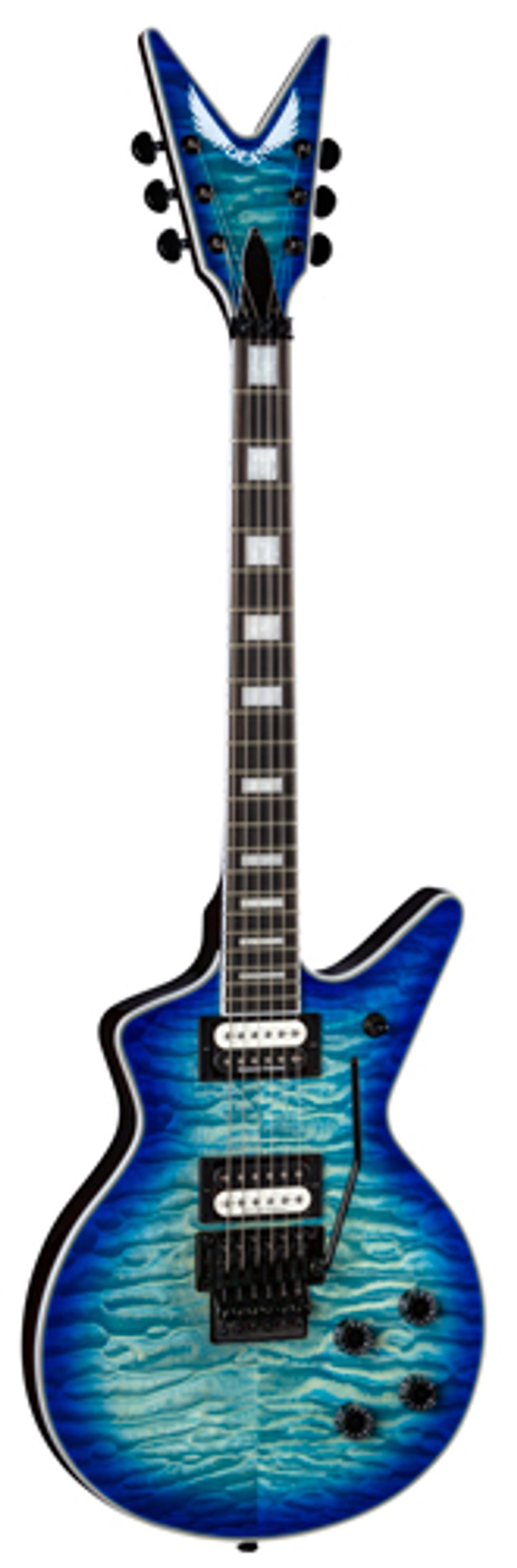 Dean Guitars Expands Select Series with Cadi Select Quilt Top Floyd Ocean Burst