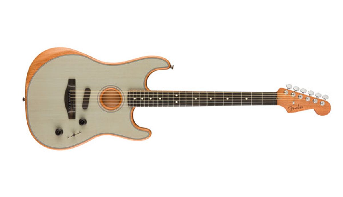 Fender Extends American Acoustasonic Series with Stratocaster Model