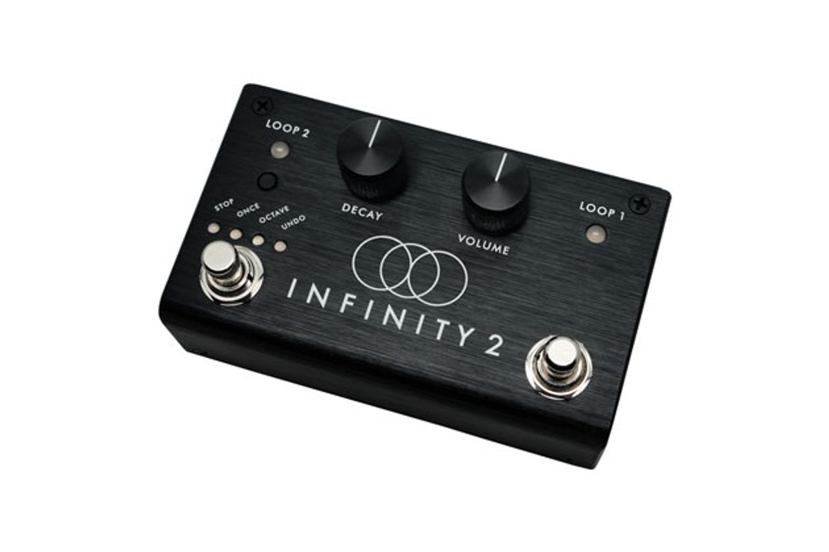 Pigtronix Announces the Infinity 2 Stereo Looper Pedal