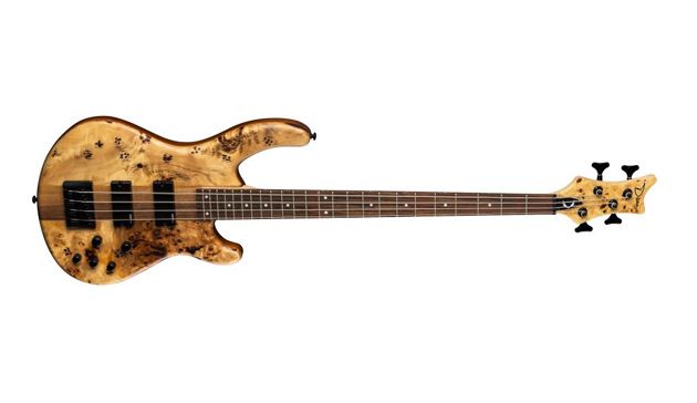 Dean Guitars Reveals the Edge Select Burled Poplar Satin Natural Bass