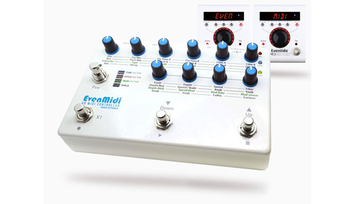 EvenMidi Releases the H9 MIDI Controller