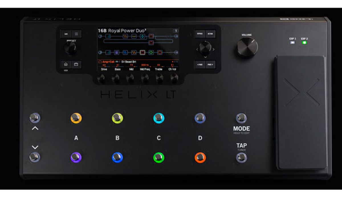 Line 6 Announces the Helix LT