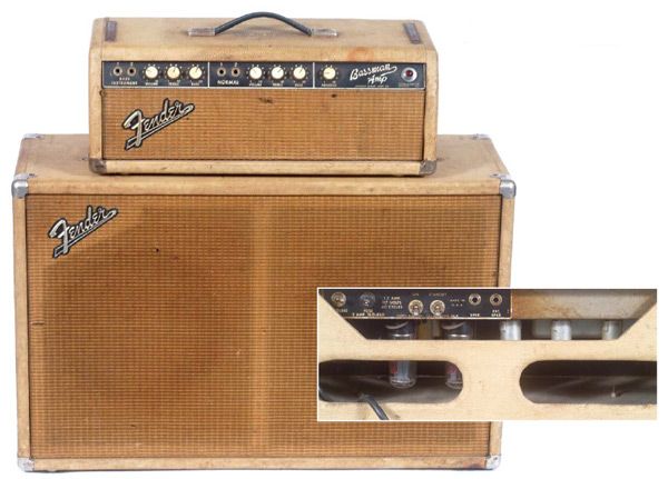 1964 Fender Bassman Head and Cabinet