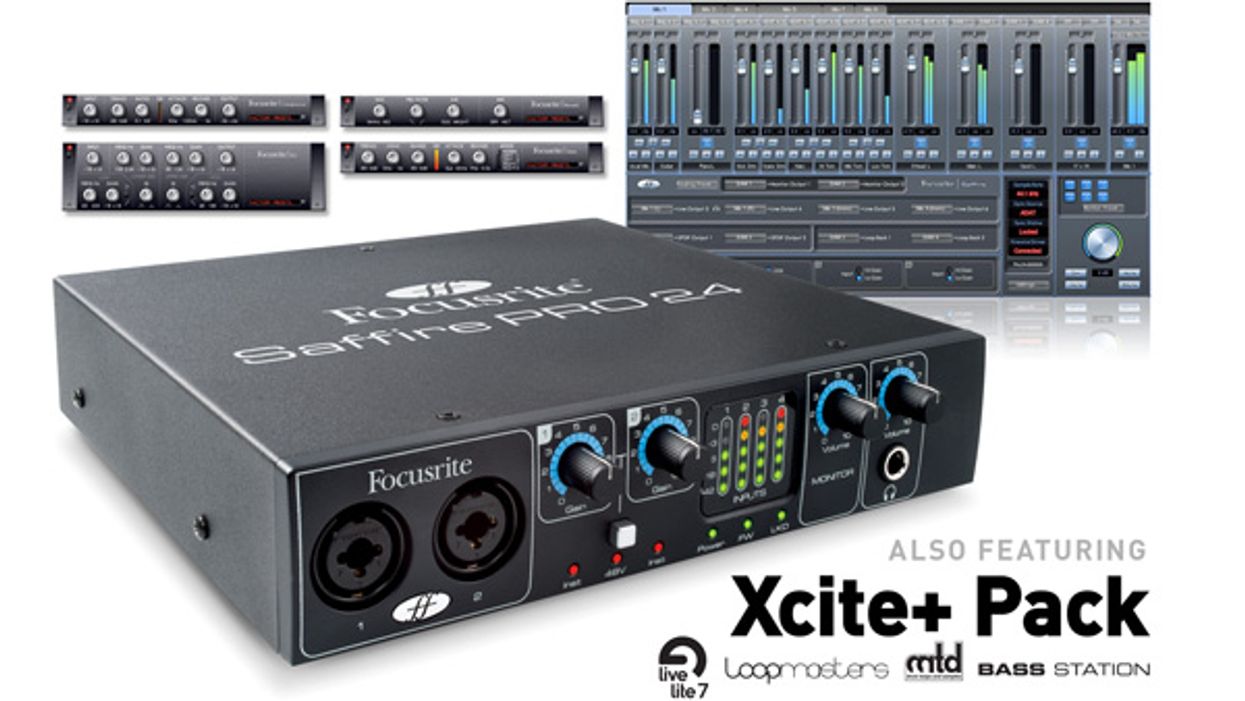 Focusrite Releases New Saffire PRO 24