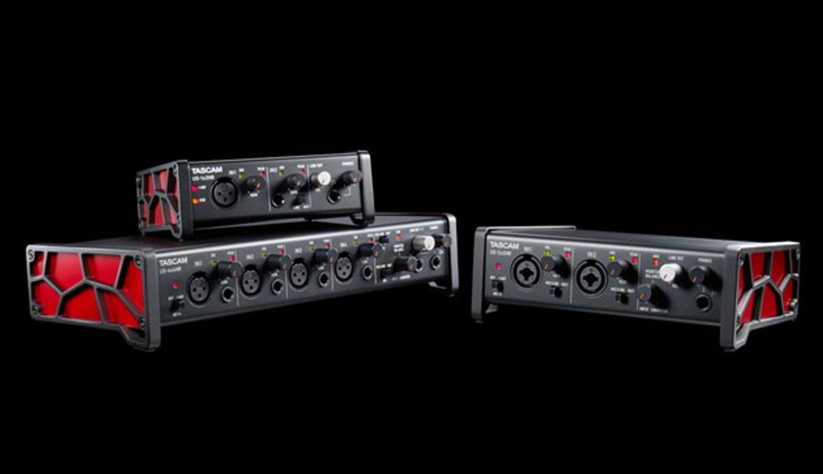 TASCAM Debuts the US-HR Series High Resolution USB Audio Interfaces
