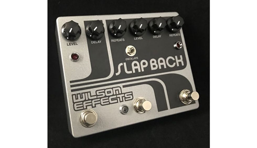 Wilson Effects Unveils the Slapback Dual Delay
