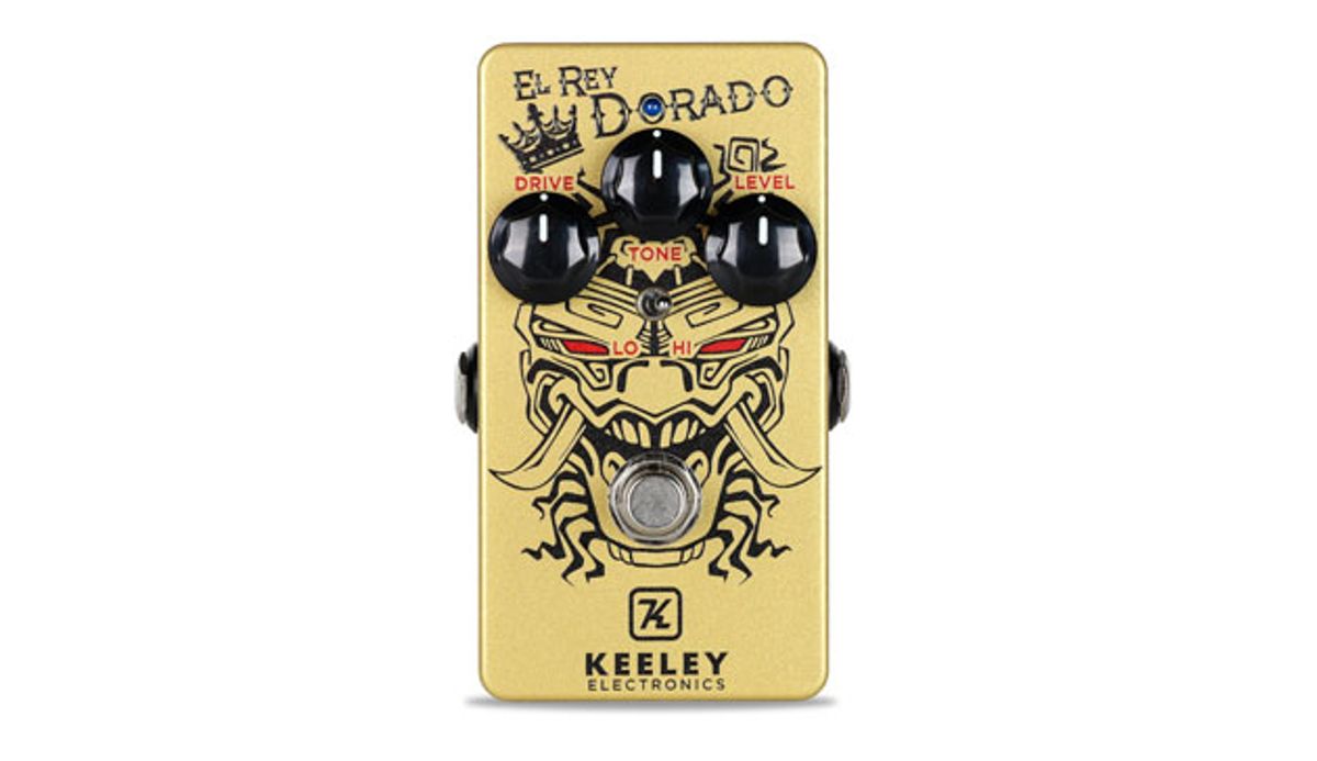 Keeley Electronics Unveils the El Rey Dorado Distortion