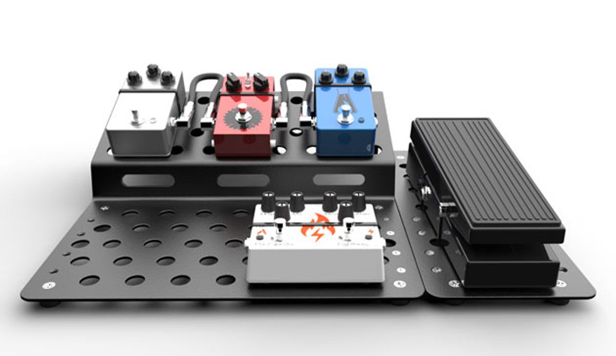 Chemistry Design Werks Releases the Holeyboard ZigZag Modular Pedalboard