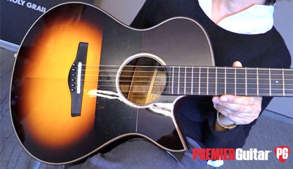 Holy Grail Guitar Show '18 - Matsuda Guitars M1 Demo