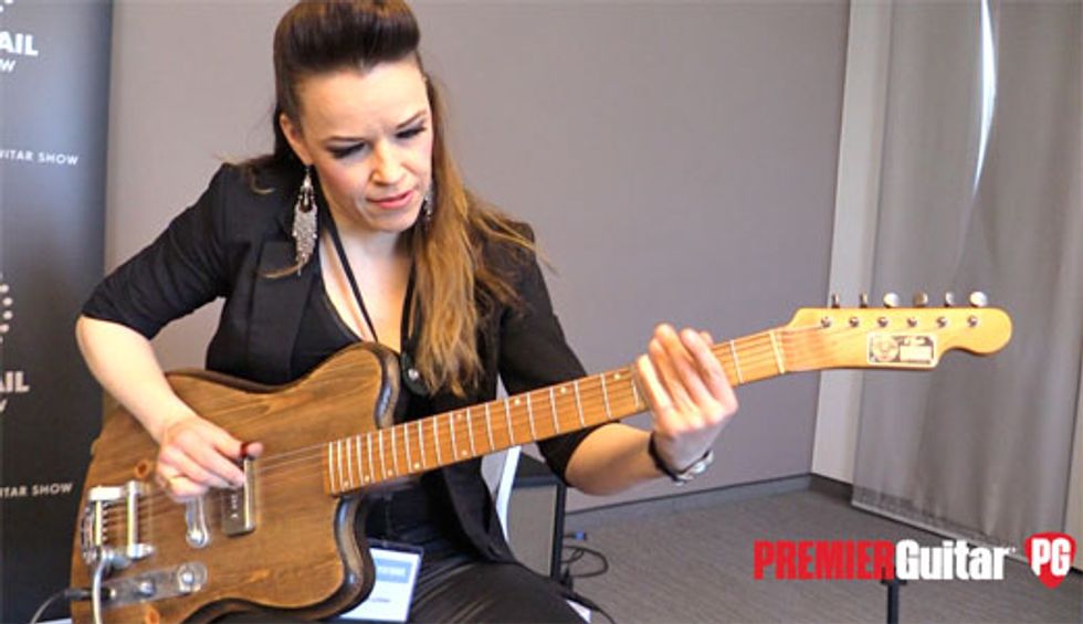 Holy Grail Guitar Show '18 - Vuorensaku Guitars T Family Demos