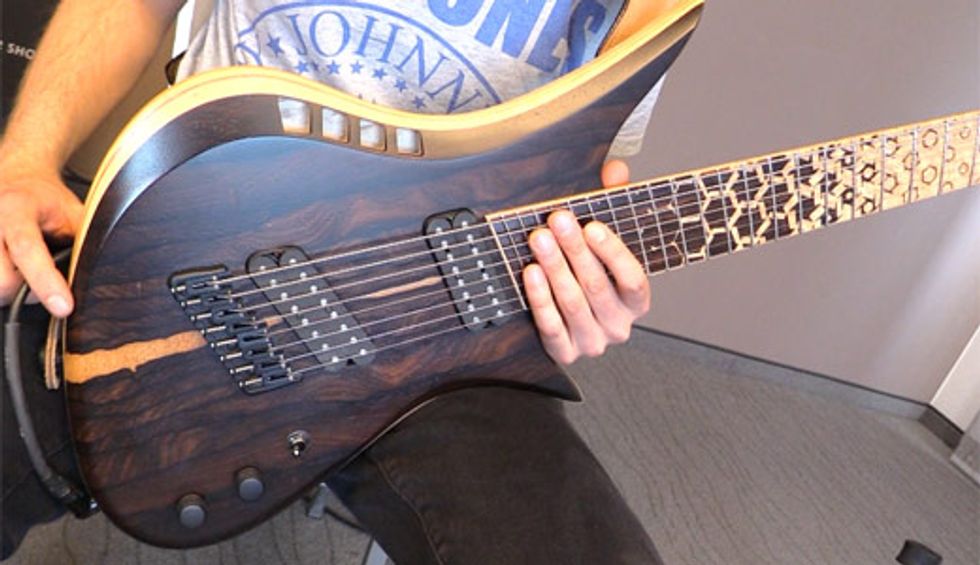 Holy Grail Guitar Show - Red Layer Guitars Juggernaut Demo