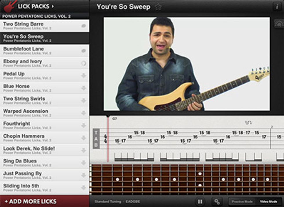 Lick of the Day 2.0 App Launches with Agile Partners and TrueFire