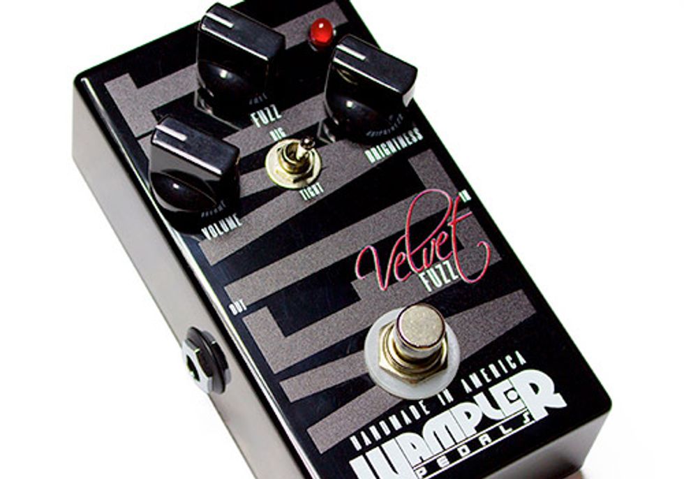 Wampler Announces Velvet Fuzz Pedal