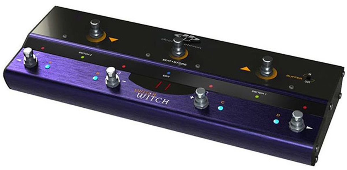Decibel Eleven Debuts Switch Witch MIDI Controller / Loop Switcher
