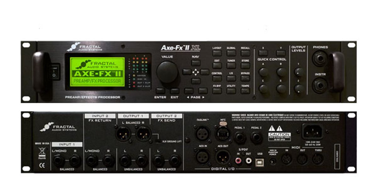 Fractal Audio Announces Axe-Fx II XL