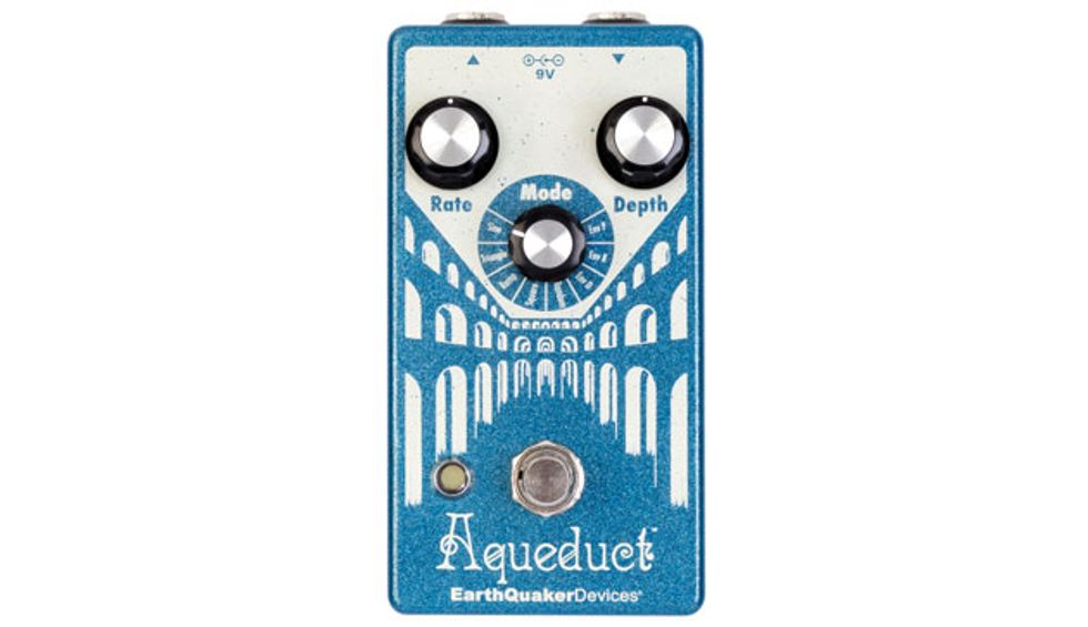 EarthQuaker Devices Announces the Aqueduct Vibrato