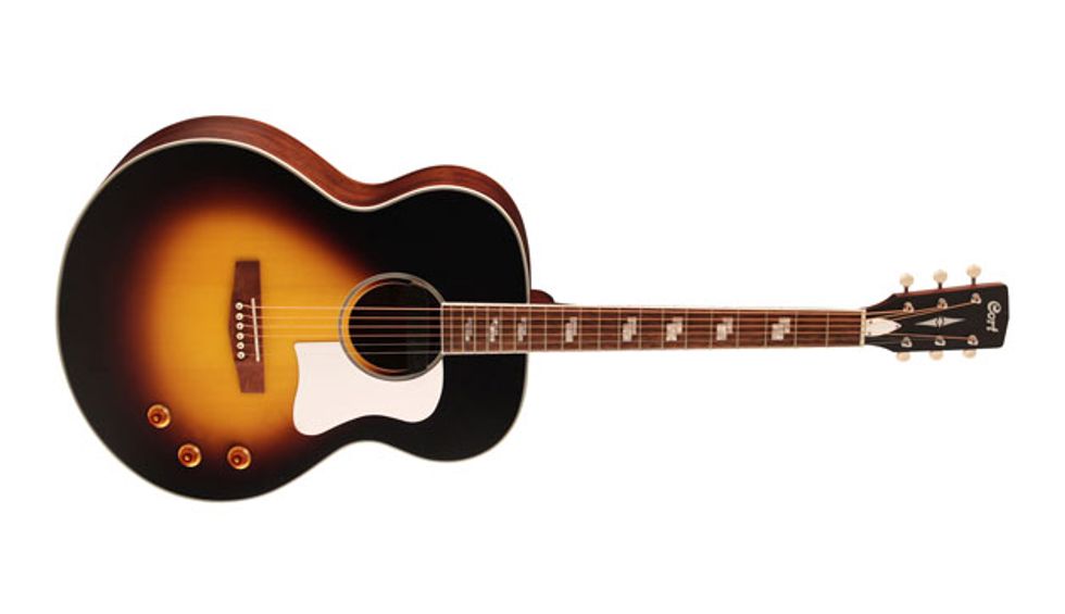 Cort Announces the CJ-Retro Jumbo Acoustic-Electric