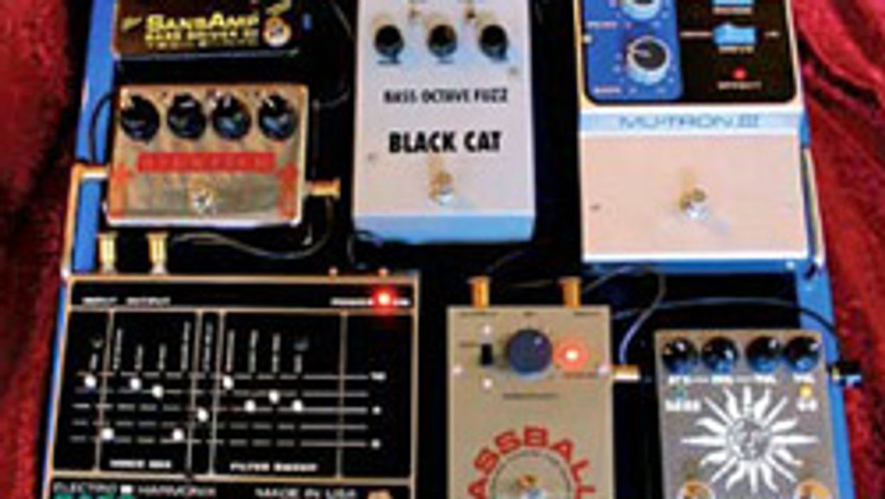 Effects Pedals for Bass