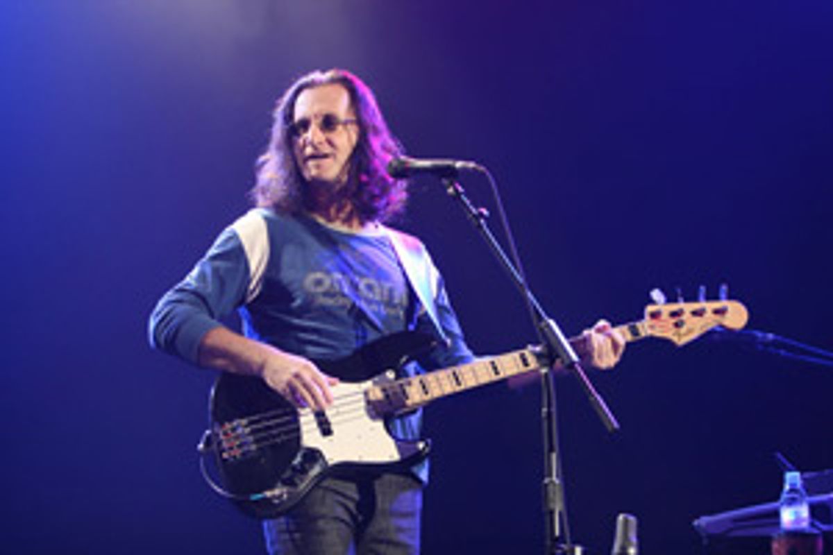 Geddy Lee to Play Orange Bass Amps on Tour