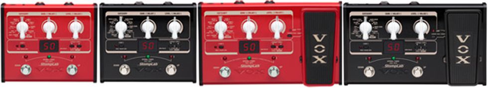 VOX Announces StompLab Multi-Effect Pedal Series