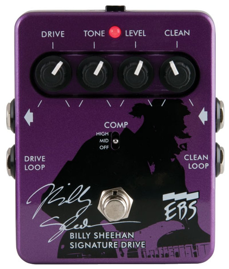 EBS Billy Sheehan Signature Drive Review - Premier Guitar