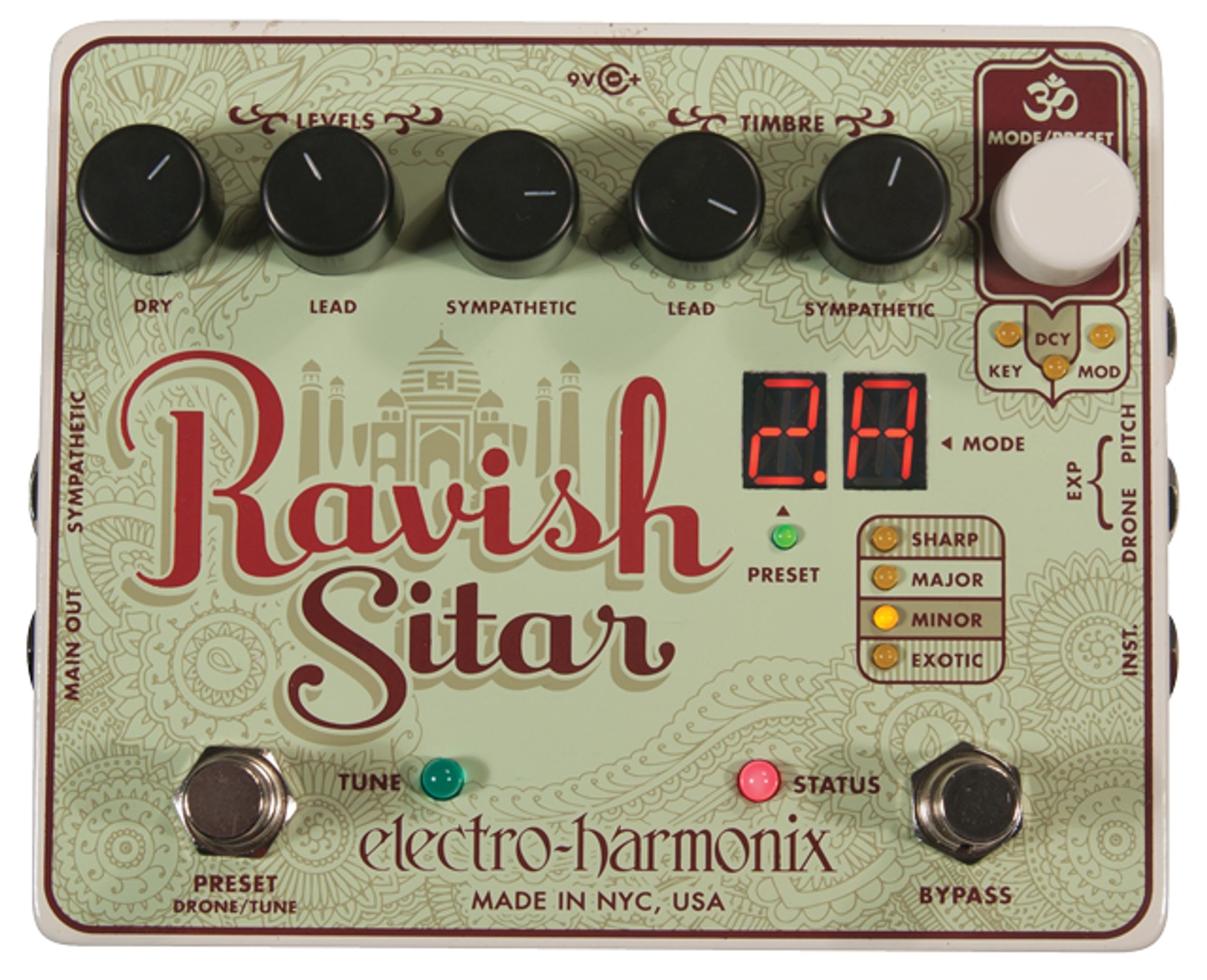 Electro-Harmonix Ravish Sitar Pedal Review