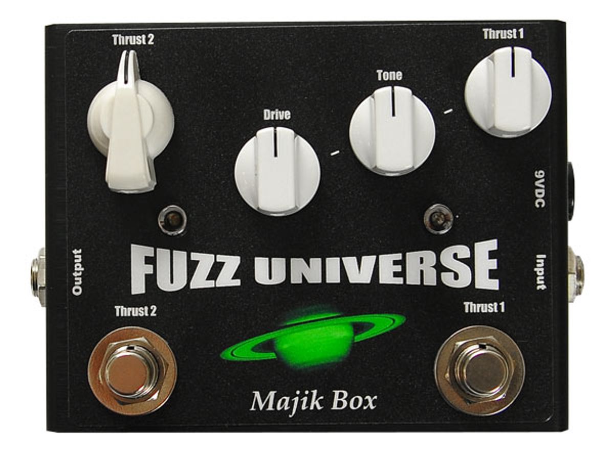 Majik Box Paul Gilbert Fuzz Universe Pedal Review