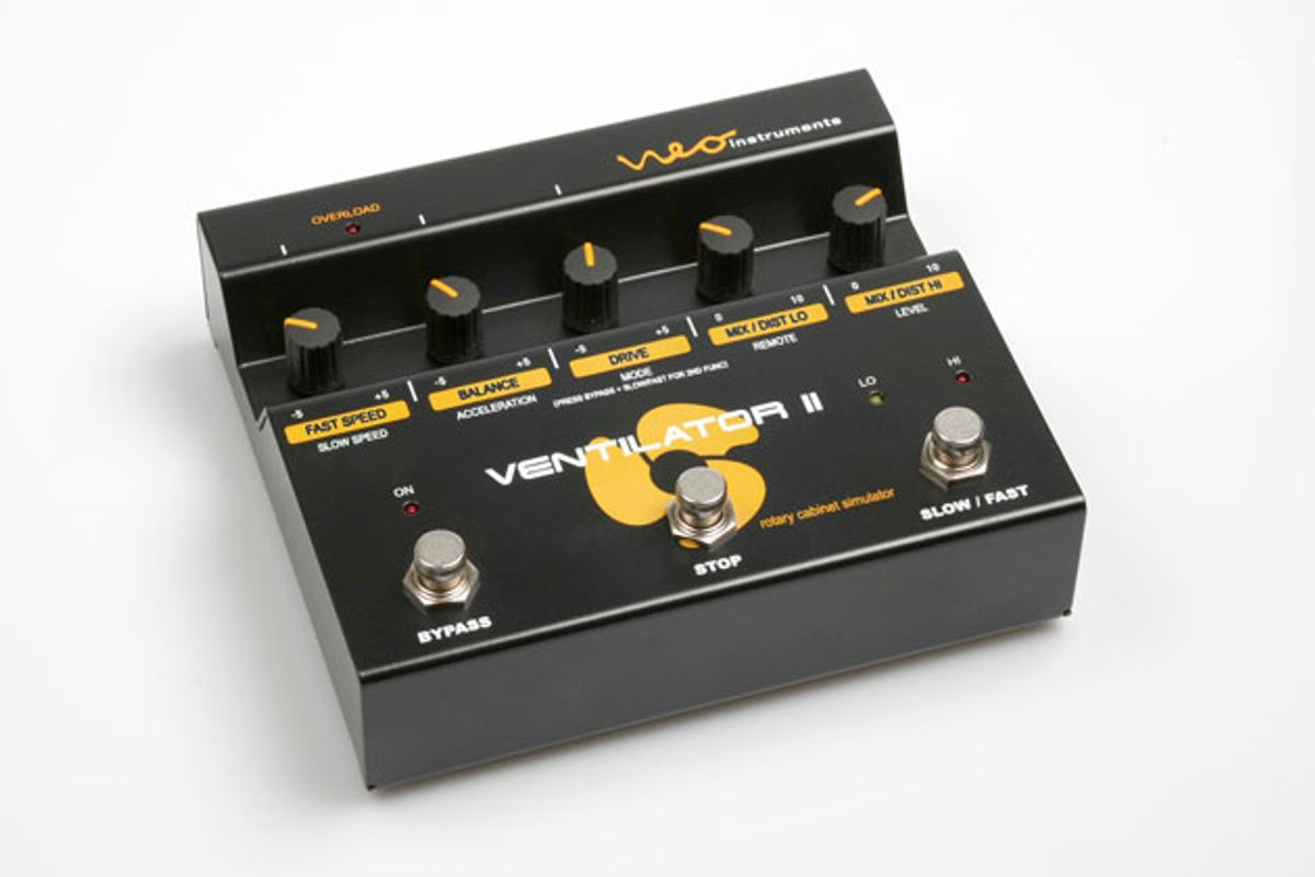 Neo Instruments Announces the Ventilator II