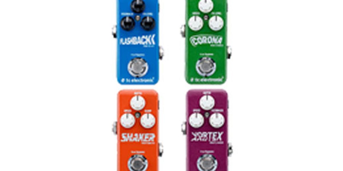 TC Electronic Releases Line of Mini Pedals - Premier Guitar TC Electronic Releases Line of Mini Pedals - Premier Guitar
