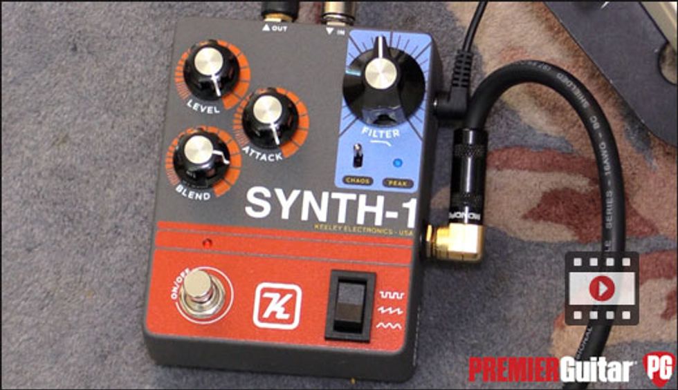 First Look: Keeley Synth-1
