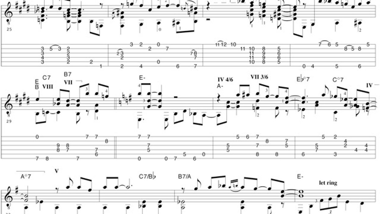 W.C. Handy’s Classic "Saint Louis Blues" for Solo Guitar
