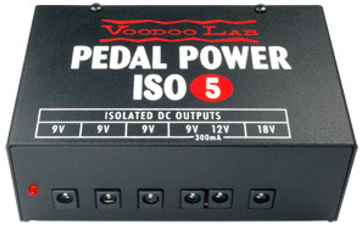 Voodoo Lab Now Shipping Pedal Power ISO-5