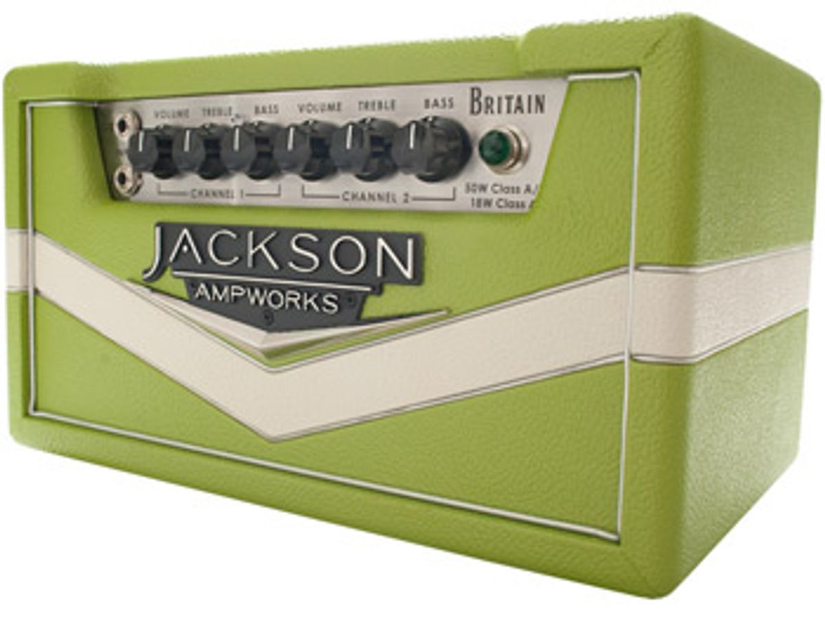 Jackson Ampworks Debuts Britain 2.0 Amp