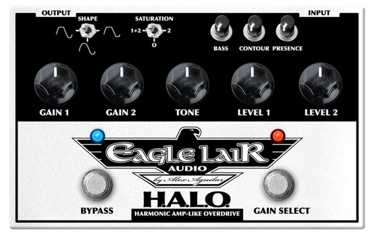 Alex Aguilar Launches Eagle Lair Audio with HALO Overdrive Pedal
