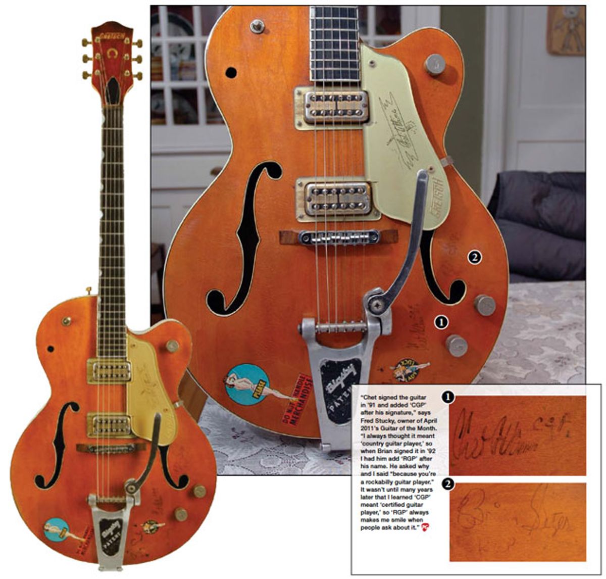 Guitar of the Month: 1959 Gretsch Chet Atkins 6120 Hollowbody
