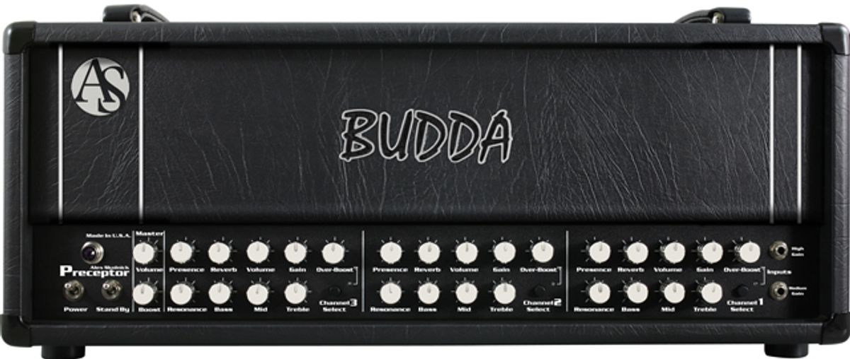Budda Amplification Introduces the AS Preceptor Alex Skolnick Signature Amplifier