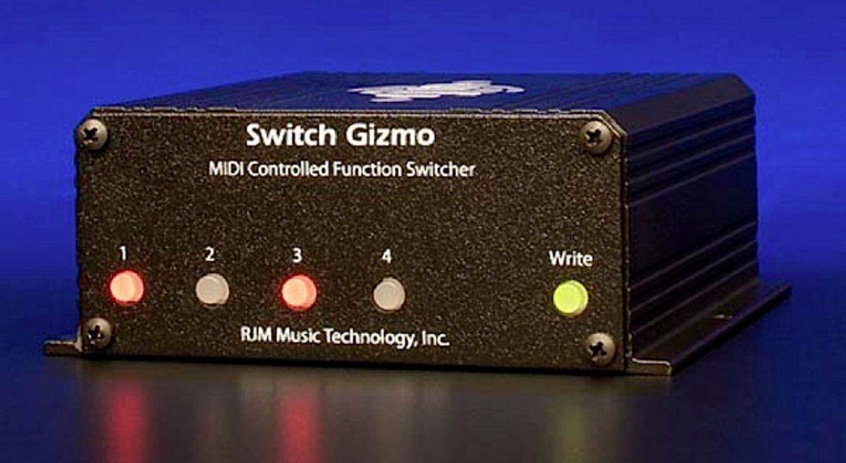 RJM Music Technology Introduces the Switch Gizmo