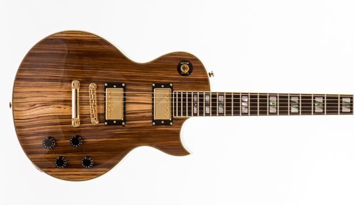 Prestige Guitars Releases the Premier Zebrawood