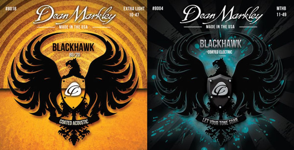 Dean Markley Unveils Blackhawk Coated Guitar Strings