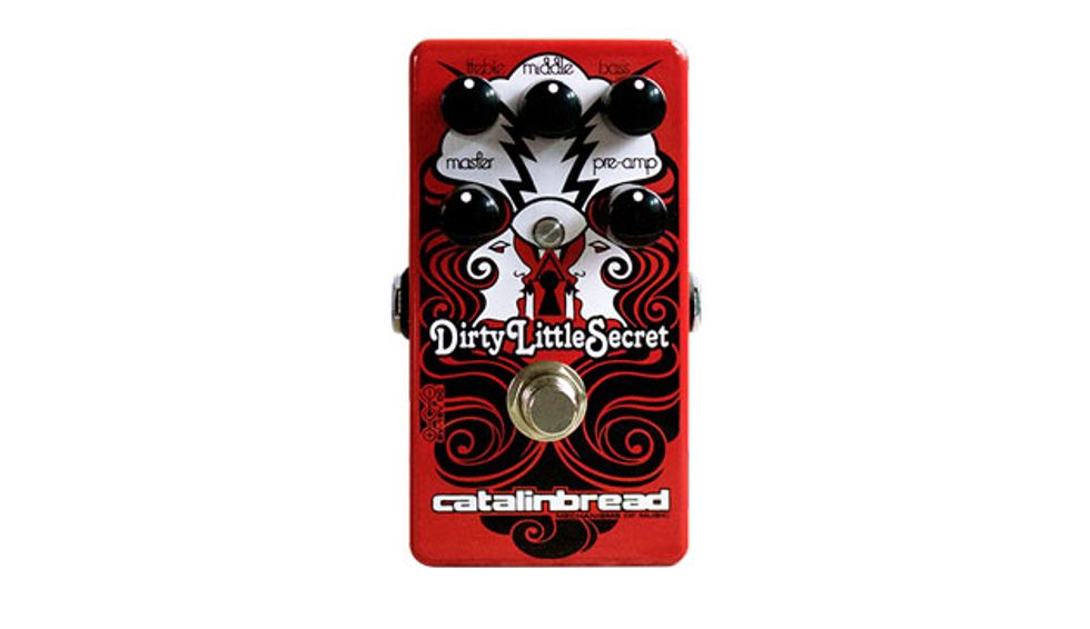 Catalinbread Effects Releases the Dirty Little Secret Red