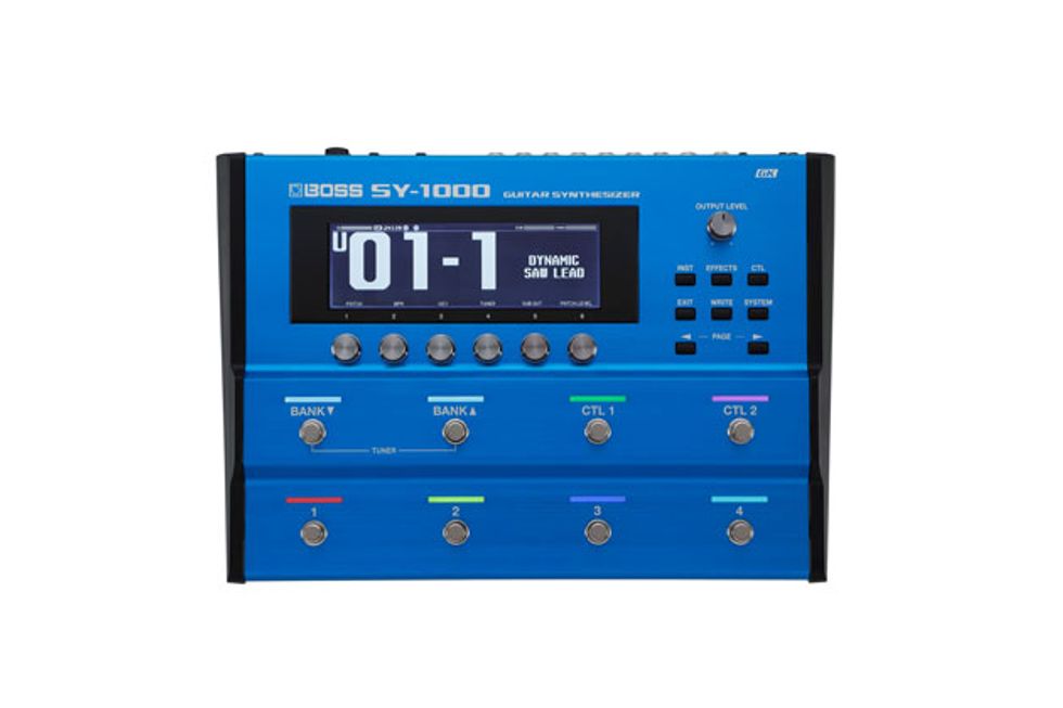 Boss Introduces the SY-1000 Guitar Synthesizer
