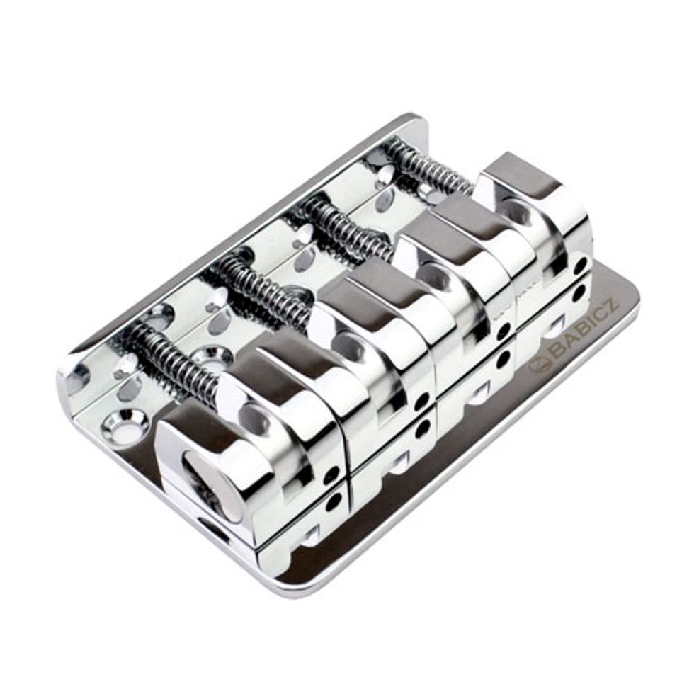 Babicz and AP International Introduce the Z Series Babicz 4-String Bass Bridge