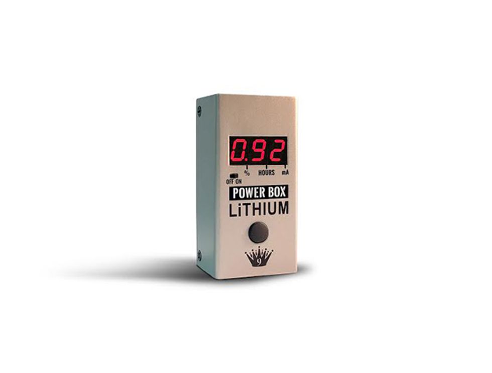 Big Joe Stomp Box Company Releases the Power Box Rechargeable Power Supply