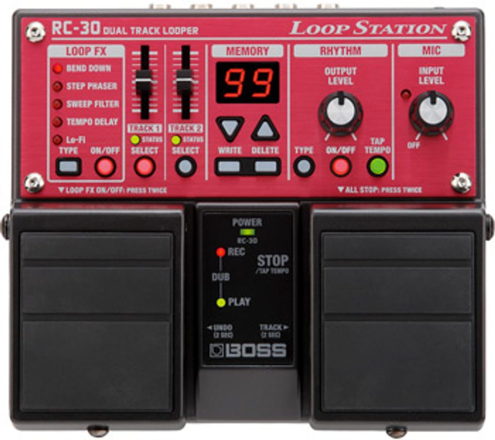 Boss Introduces RC-30 and RC-3 Loopers